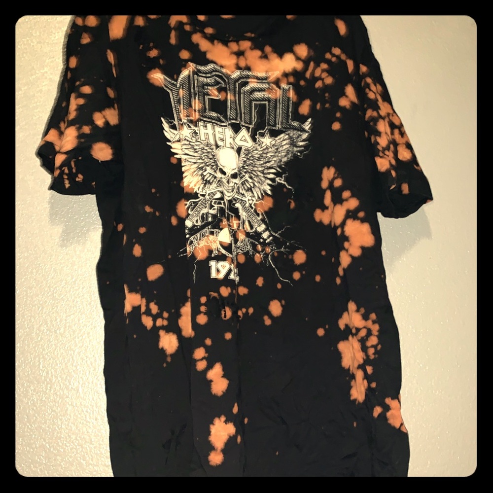 Vintage looking long t-shirt